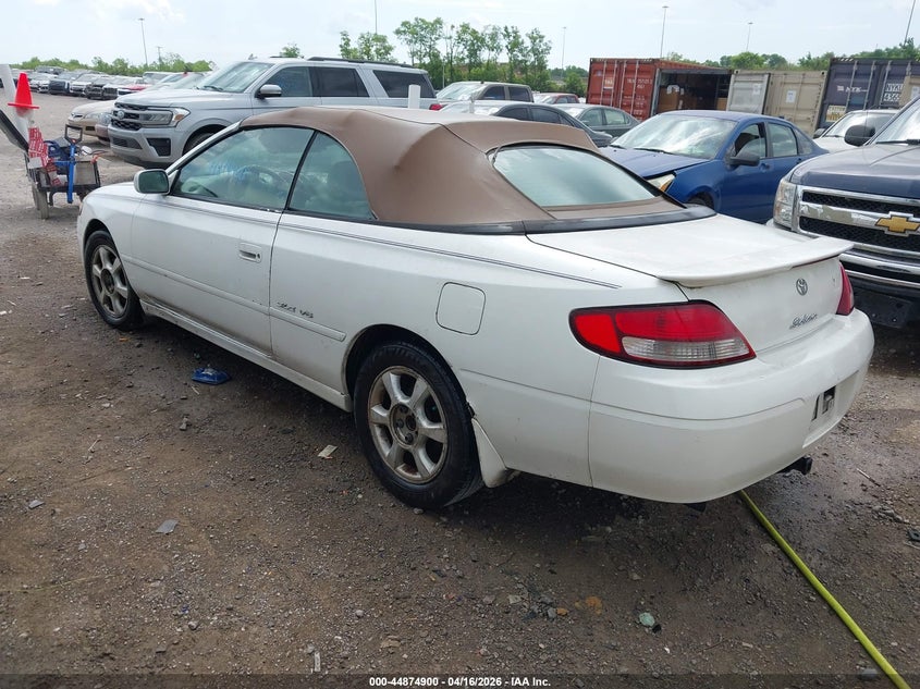 2000 Toyota Camry Solara Sle V6