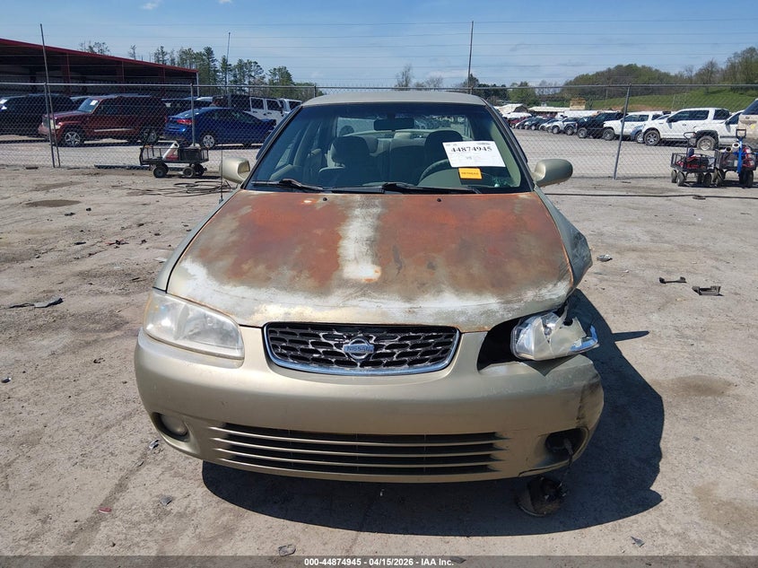 2001 Nissan Sentra Gxe VIN: 3N1CB51D31L480029 Lot: 44874945