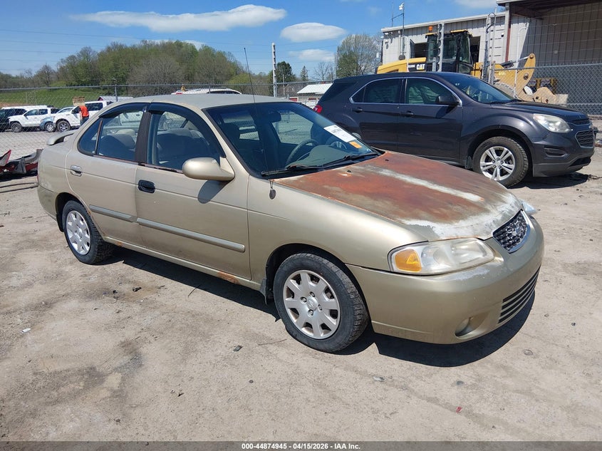 2001 Nissan Sentra Gxe VIN: 3N1CB51D31L480029 Lot: 44874945