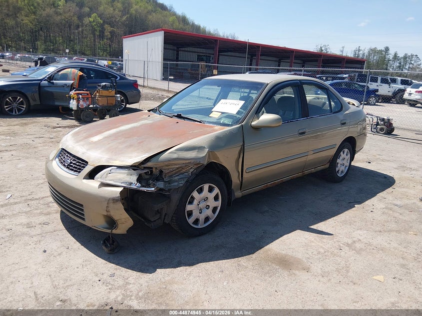 2001 Nissan Sentra Gxe VIN: 3N1CB51D31L480029 Lot: 44874945