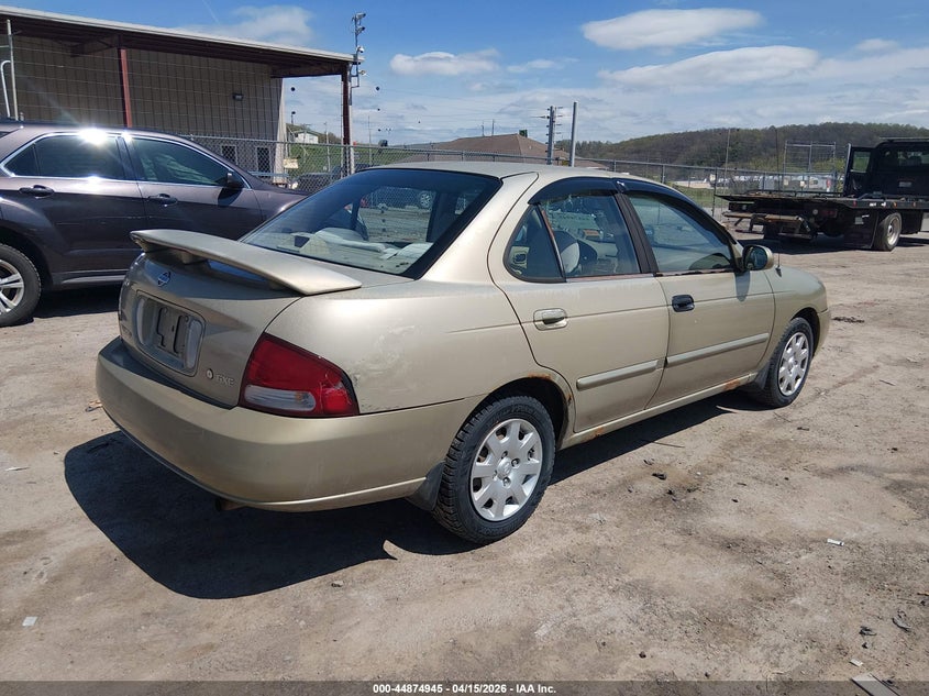 2001 Nissan Sentra Gxe VIN: 3N1CB51D31L480029 Lot: 44874945