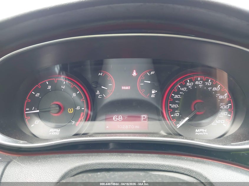 DODGE DART 2015 VIN 1C3CDFBB8FD102087