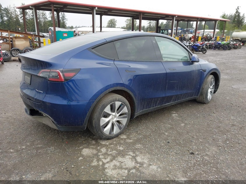 Vin: 7saygdee8pa113393, lot: 45372285, tesla model y awd/long range dual motor all-wheel drive 20234