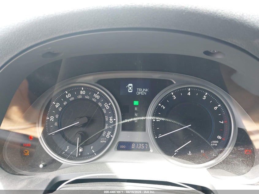 2008 Lexus Is 250 VIN: JTHBK262785064041 Lot: 44874971