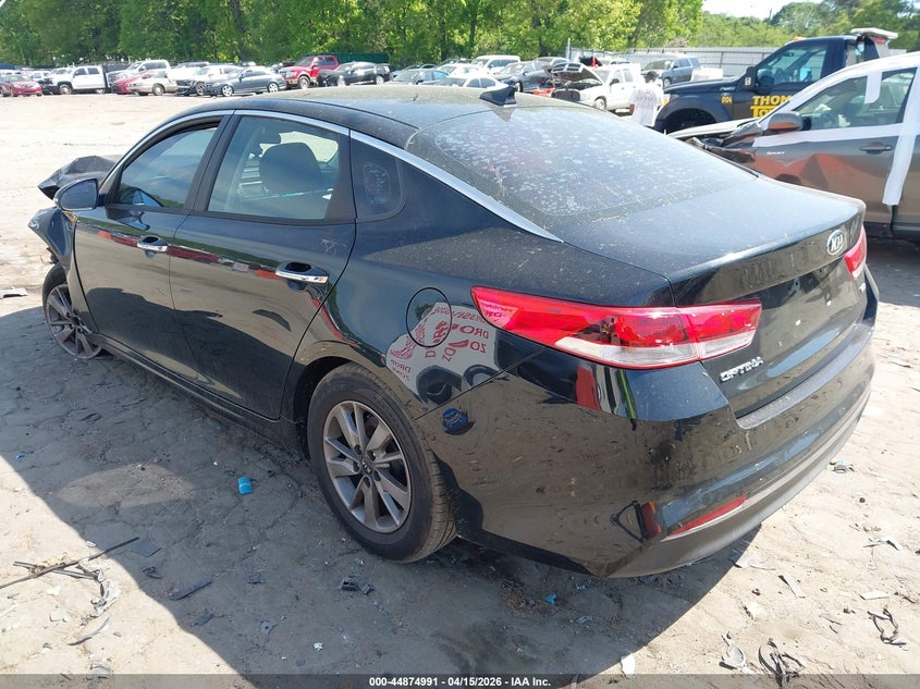 Vin: 5xxgt4l18gg053958, lot: 45372322, kia optima 20163