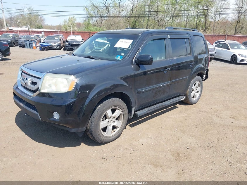 2011 Honda Pilot Ex-L VIN: 5FNYF4H68BB036623 Lot: 44875008