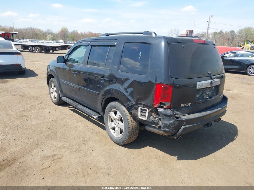 2011 Honda Pilot Ex-L VIN: 5FNYF4H68BB036623 Lot: 44875008