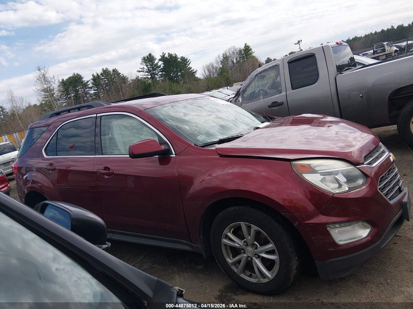 2016 Chevrolet Equinox Lt VIN: 2GNFLFEK0G6218902 Lot: 44875012