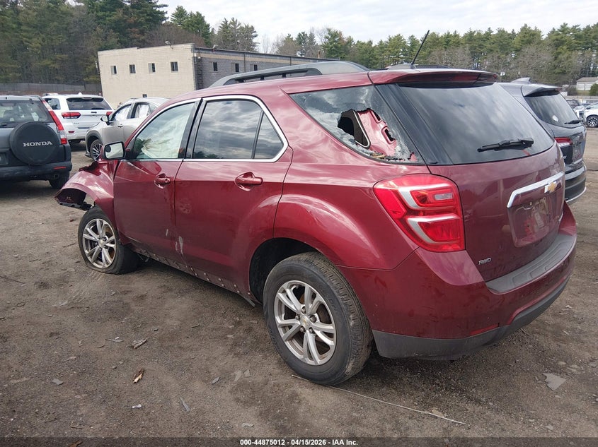 2016 Chevrolet Equinox Lt VIN: 2GNFLFEK0G6218902 Lot: 44875012