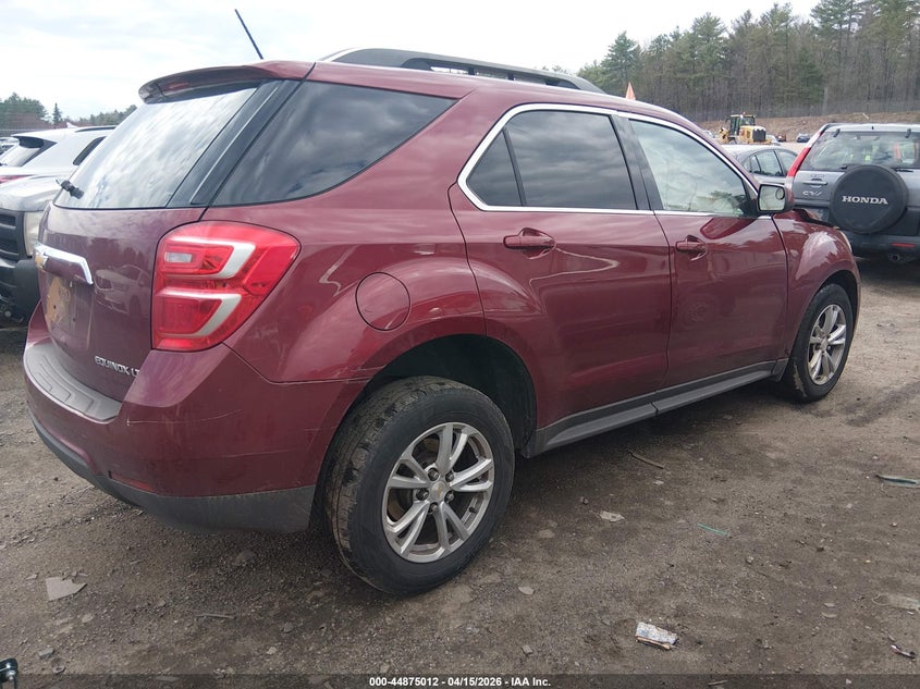2016 Chevrolet Equinox Lt VIN: 2GNFLFEK0G6218902 Lot: 44875012
