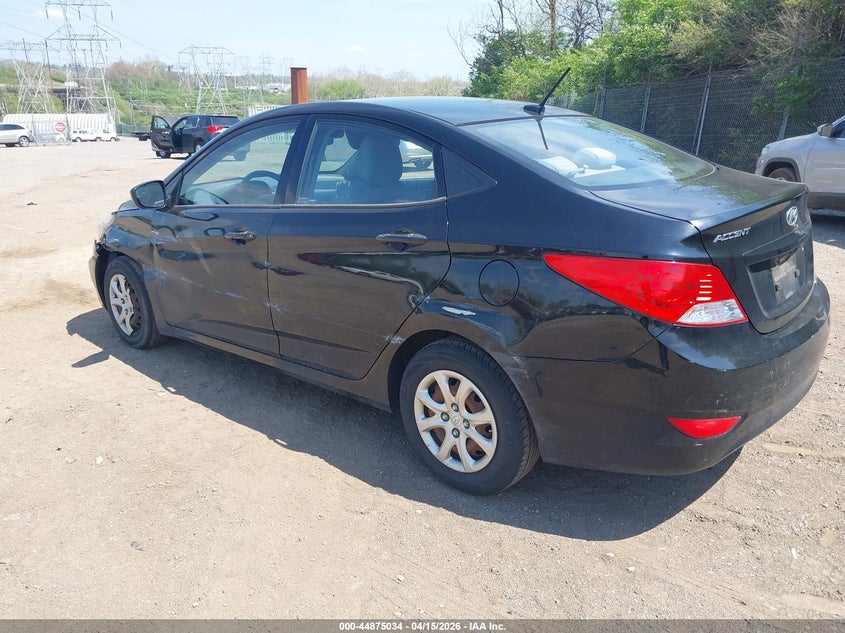 2014 Hyundai Accent Gls VIN: KMHCT4AE8EU776460 Lot: 44875034