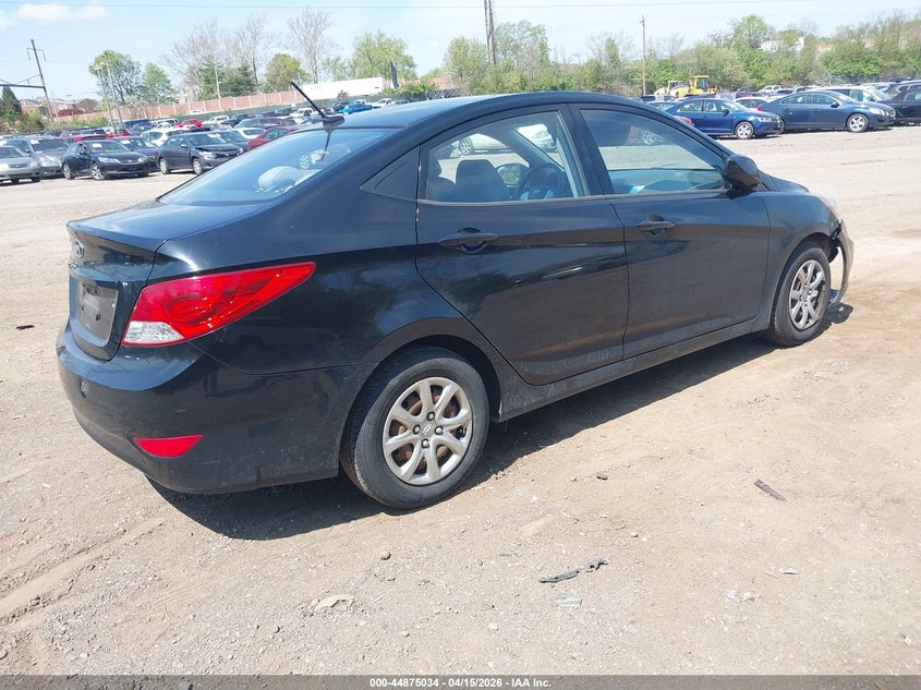 2014 Hyundai Accent Gls VIN: KMHCT4AE8EU776460 Lot: 44875034