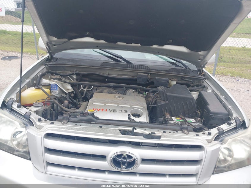 2004 Toyota Highlander V6 VIN: JTEGP21A540032263 Lot: 44875062