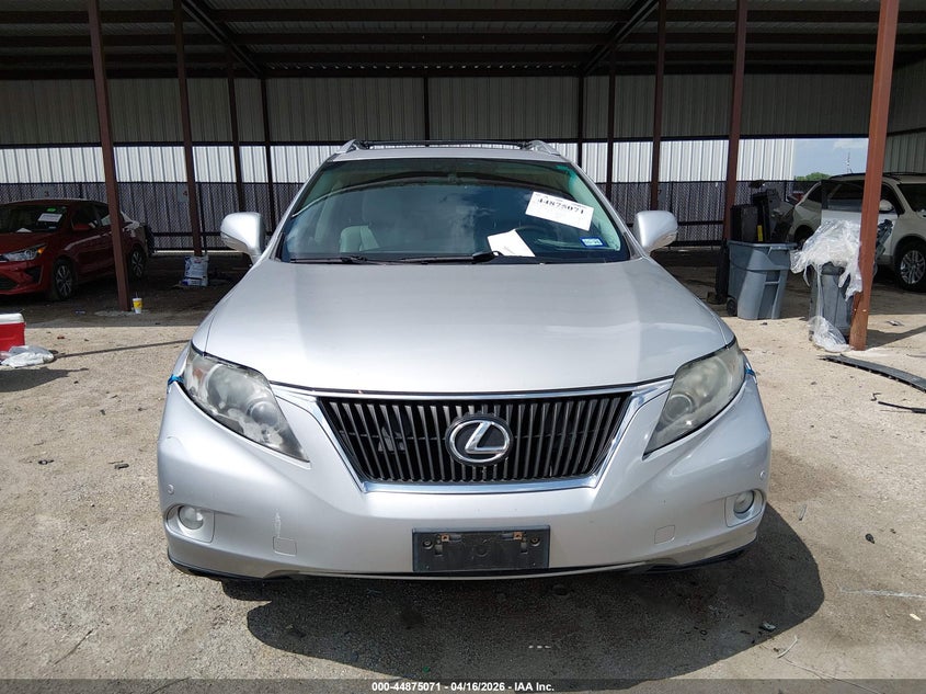 2T2ZK1BA3CC070367 2012 Lexus Rx 3.5 Rx 350 grey