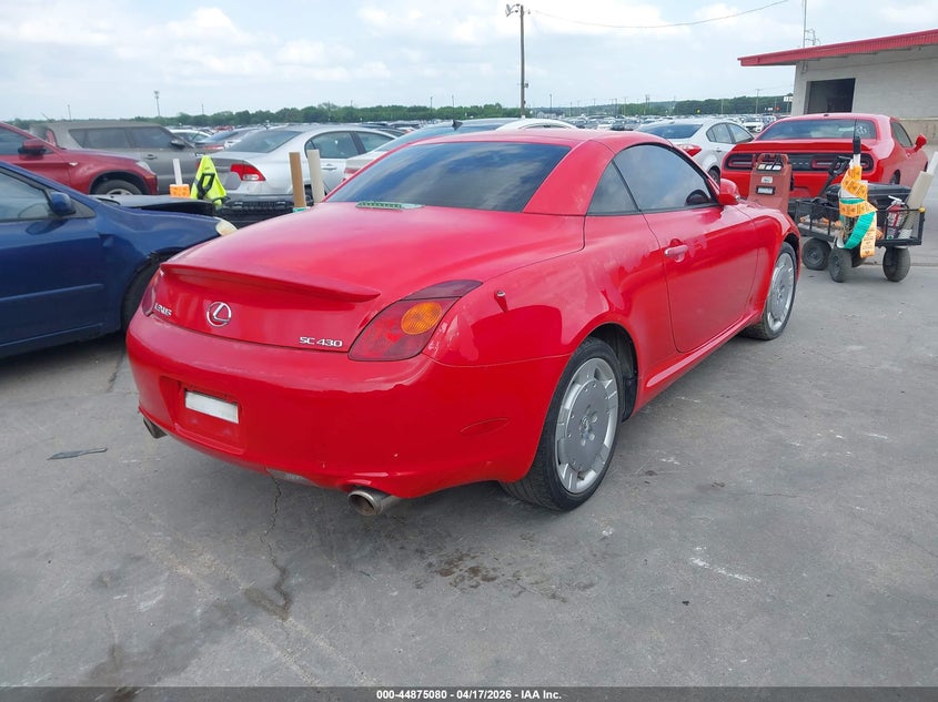 2004 Lexus Sc 430