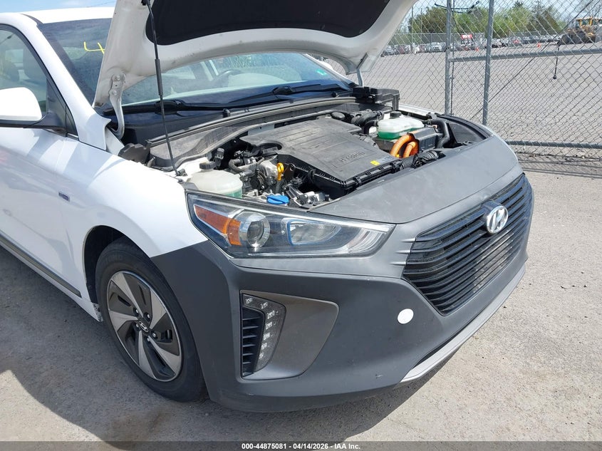 2017 Hyundai Ioniq Hybrid Sel VIN: KMHC75LC2HU028894 Lot: 44875081