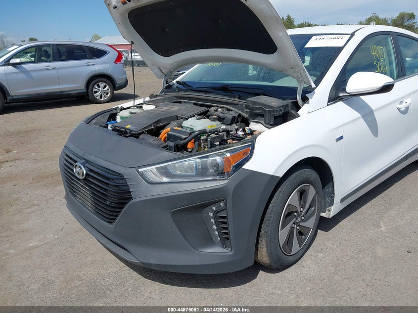 2017 Hyundai Ioniq Hybrid Sel VIN: KMHC75LC2HU028894 Lot: 44875081