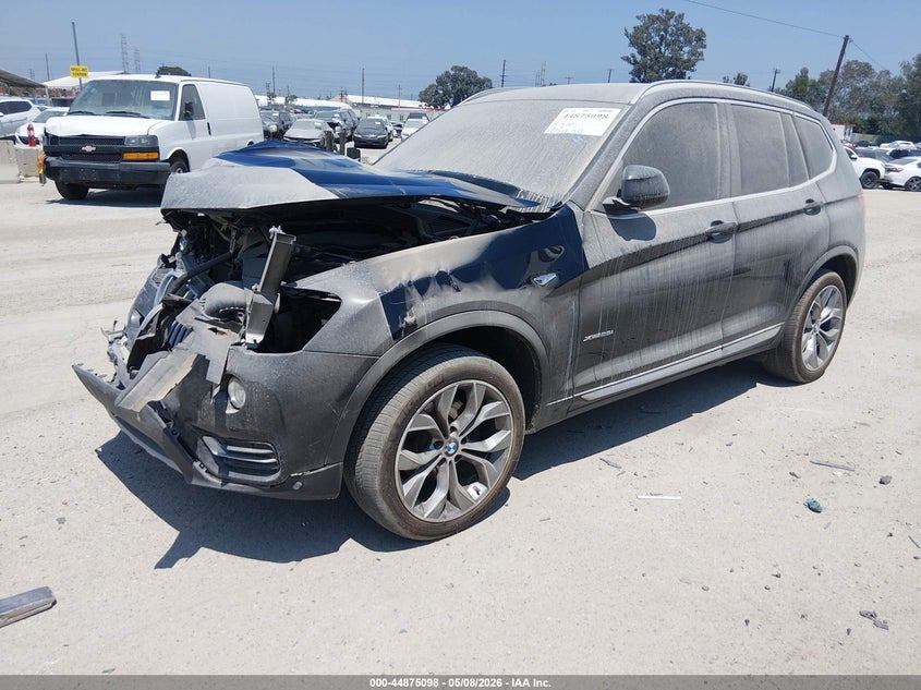 Vin: 5uxwx9c59g0d91176, lot: 45372429, bmw x3 xdrive28i 20162