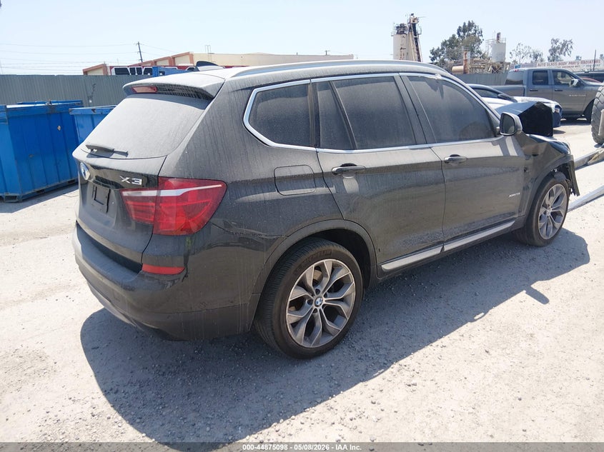 Vin: 5uxwx9c59g0d91176, lot: 45372429, bmw x3 xdrive28i 20164