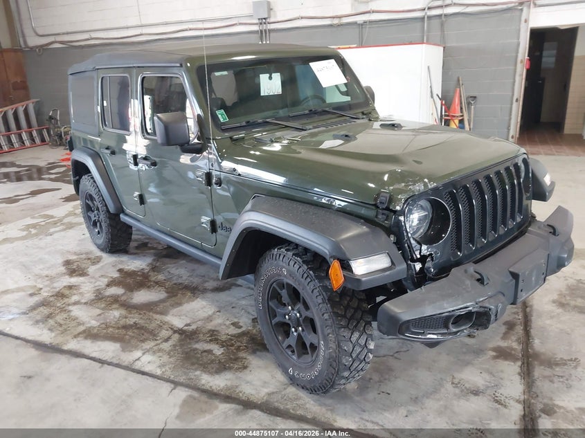 2021 JEEP WRANGLER UNLIMITED  (VIN: 1C4HJXDG4MW579996)