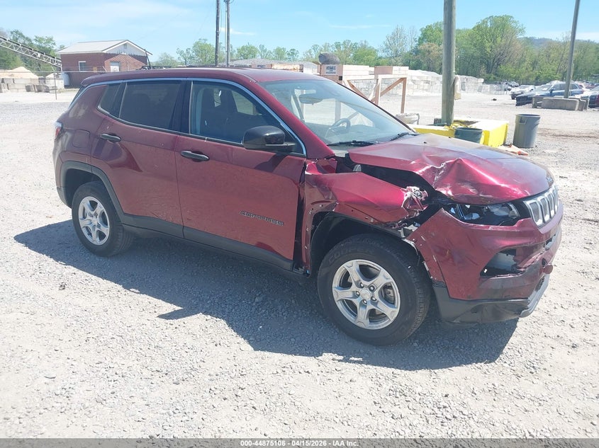 2022 Jeep Compass Sport 4X4 VIN: 3C4NJDAB4NT101661 Lot: 44875106