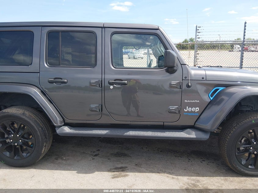 2021 Jeep Wrangler 4Xe Unlimited Sahara 4X4 VIN: 1C4JJXP6XMW716511 Lot: 44875123