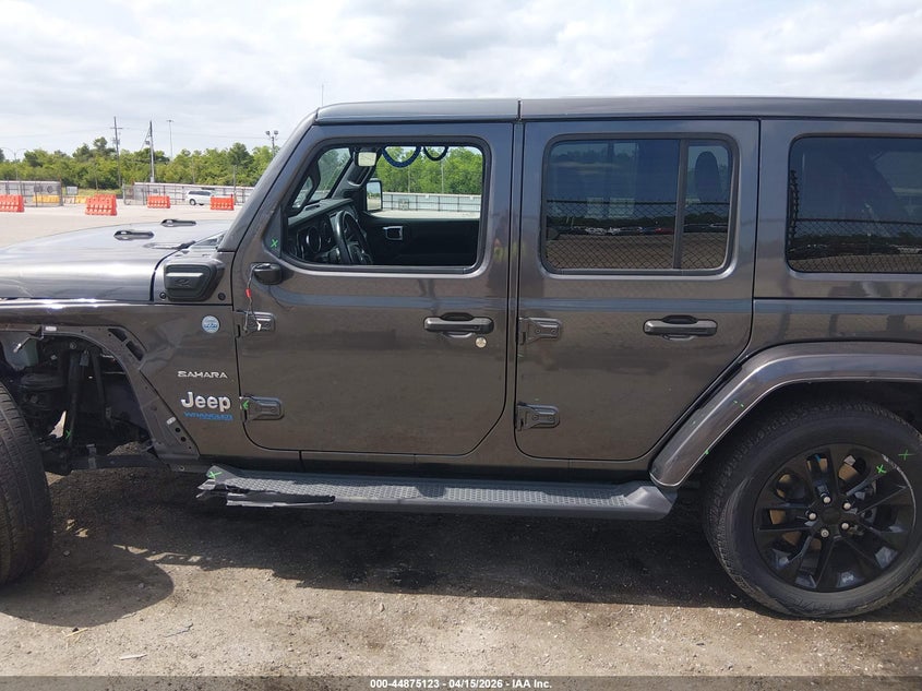 2021 Jeep Wrangler 4Xe Unlimited Sahara 4X4 VIN: 1C4JJXP6XMW716511 Lot: 44875123