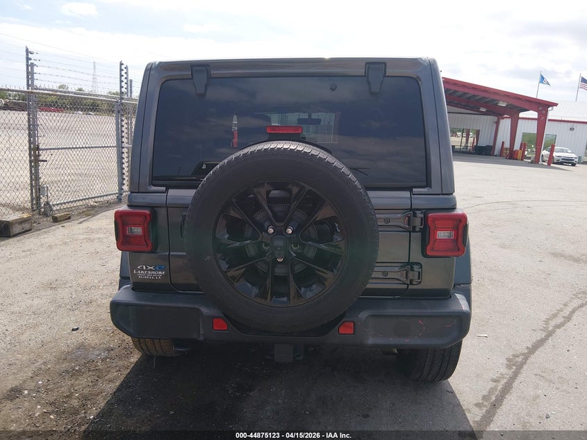 2021 Jeep Wrangler 4Xe Unlimited Sahara 4X4 VIN: 1C4JJXP6XMW716511 Lot: 44875123