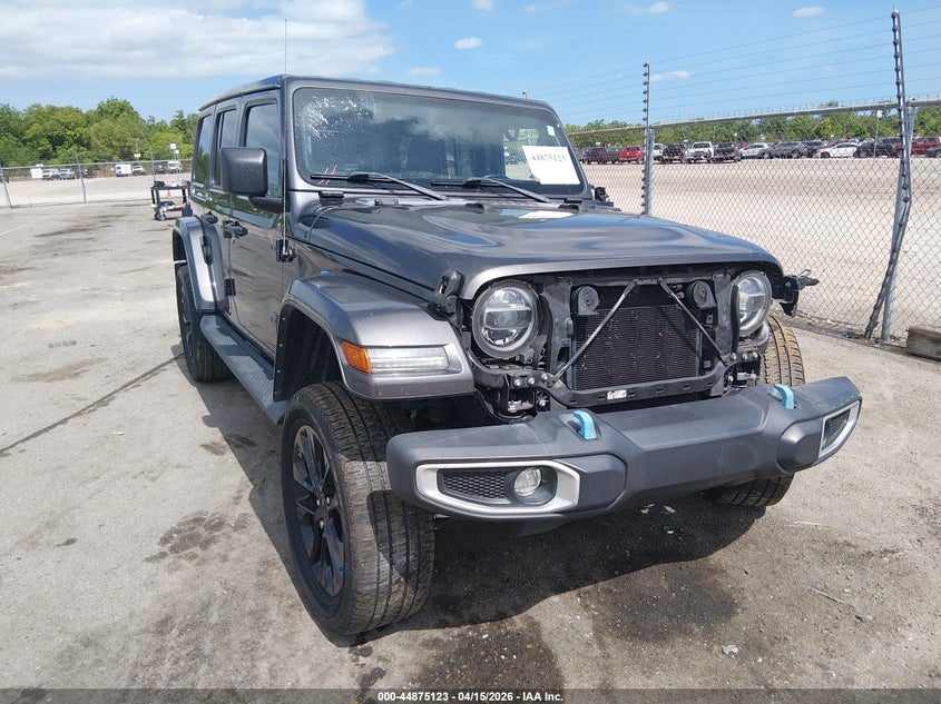 2021 JEEP WRANGLER 4XE UNLIMITED SAHARA 4X4