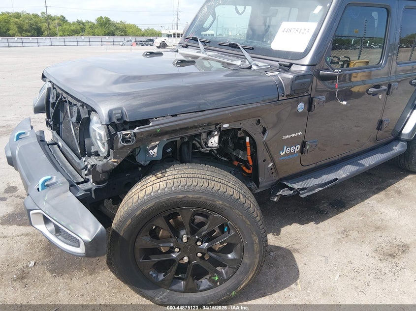 2021 Jeep Wrangler 4Xe Unlimited Sahara 4X4 VIN: 1C4JJXP6XMW716511 Lot: 44875123