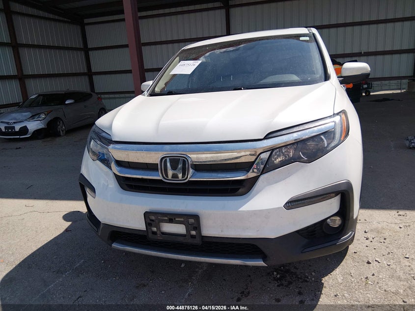 2021 Honda Pilot Awd Ex-L VIN: 5FNYF6H57MB043729 Lot: 44875126