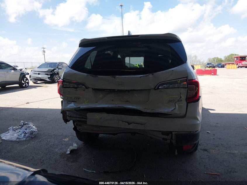 2021 Honda Pilot Awd Ex-L VIN: 5FNYF6H57MB043729 Lot: 44875126