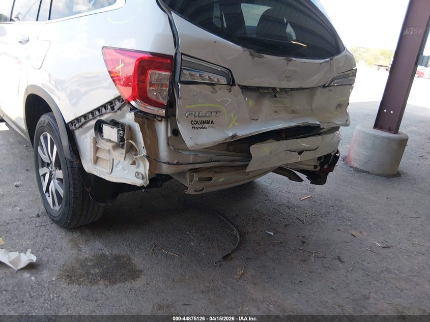 2021 Honda Pilot Awd Ex-L VIN: 5FNYF6H57MB043729 Lot: 44875126