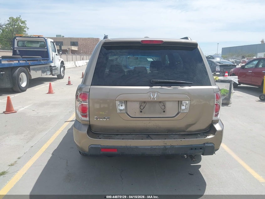 2008 Honda Pilot Vp VIN: 5FNYF28268B021595 Lot: 44875129