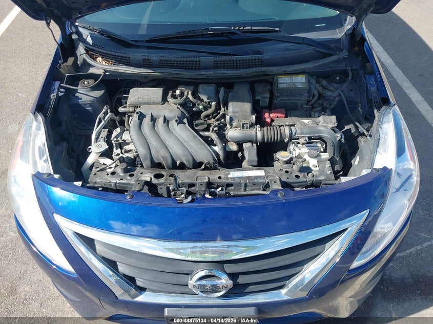2018 Nissan Versa 1.6 1.6 Sv blue Lot 111044875134 Vin 3N1CN7AP1JL882824