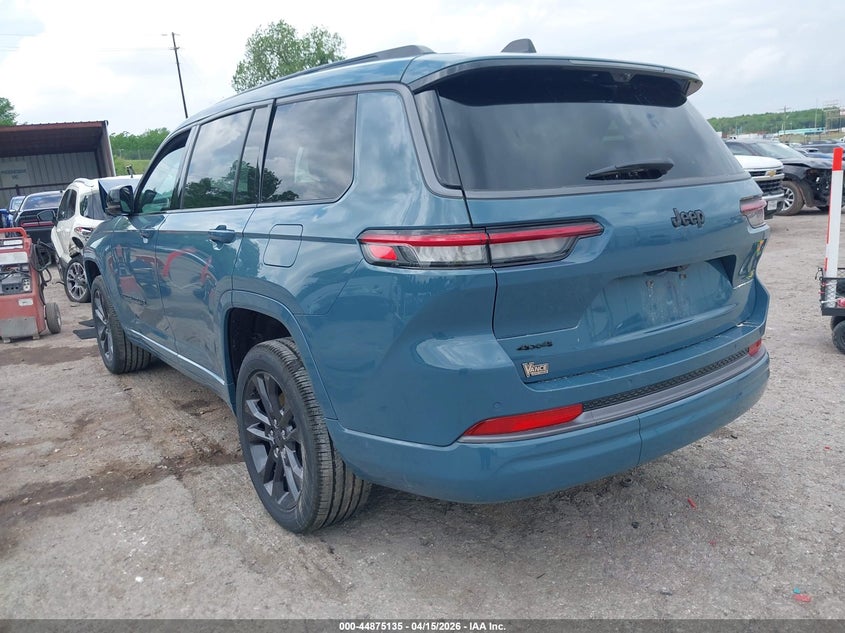 Vin: 1c4rjkbrxt8566247, lot: 45372466, jeep grand cherokee l limited reserve 20263