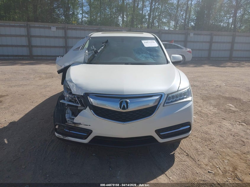 2014 Acura Mdx VIN: 5FRYD4H27EB025201 Lot: 44875158