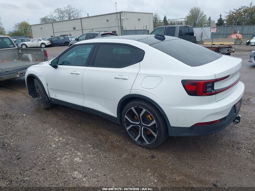Vin: lpsed3kaxnl076664, lot: 45372501, polestar 2 long range dual motor 20223