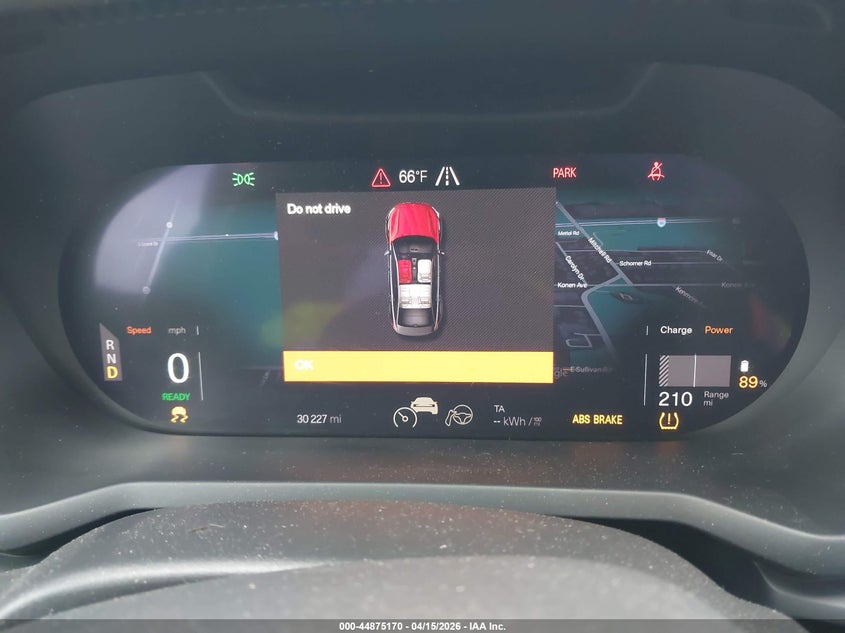 2022 Polestar 2 Long Range Dual Motor VIN: LPSED3KAXNL076664 Lot: 44875170
