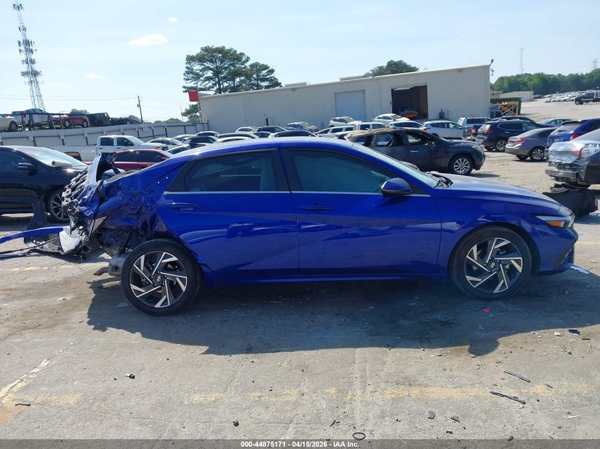 2025 Hyundai Elantra Limited VIN: KMHLP4DG5SU872351 Lot: 44875171