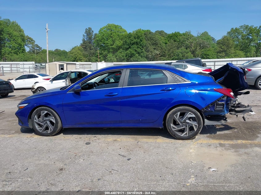 2025 Hyundai Elantra Limited VIN: KMHLP4DG5SU872351 Lot: 44875171
