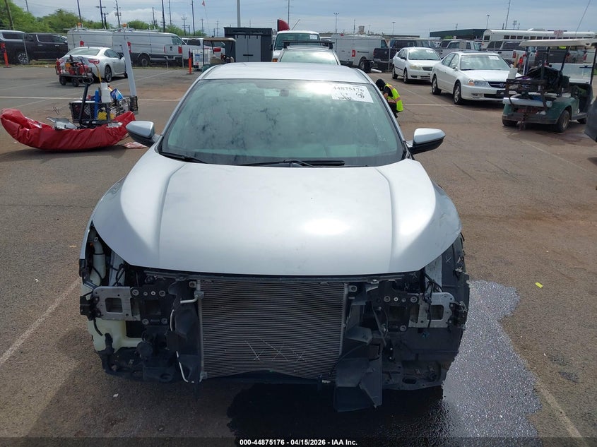 2016 Honda Civic 2.0 Lx grey Lot 111044875176 Vin 2HGFC2F50GH521887