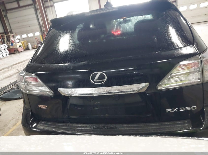2012 Lexus Rx 350 VIN: 2T2BK1BA6CC139439 Lot: 44875233