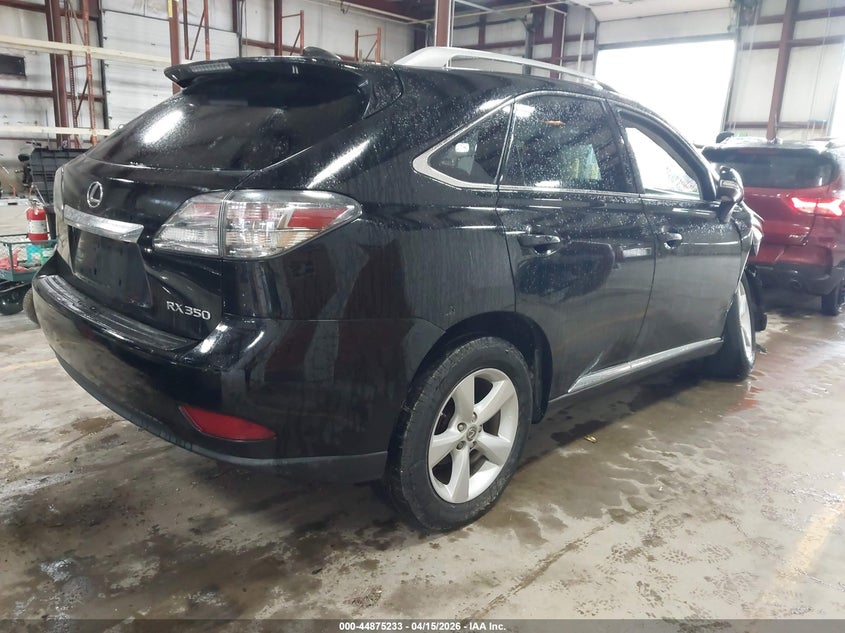 2012 Lexus Rx 350 VIN: 2T2BK1BA6CC139439 Lot: 44875233