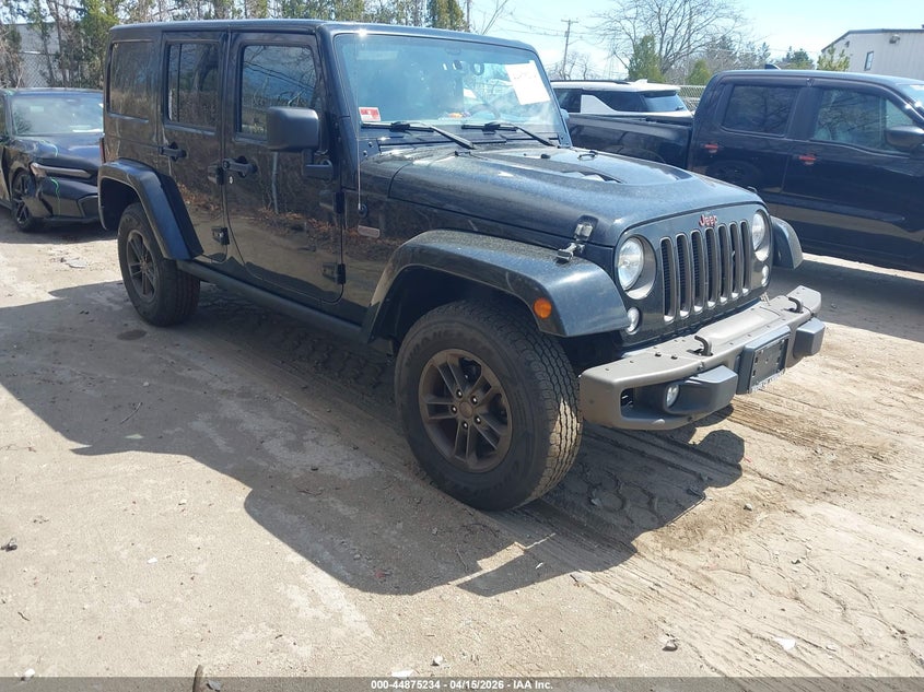 2016 Jeep Wrangler Unlimited 75Th Anniversary VIN: 1C4BJWEG5GL251216 Lot: 44875234