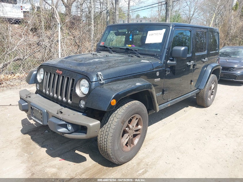 2016 Jeep Wrangler Unlimited 75Th Anniversary VIN: 1C4BJWEG5GL251216 Lot: 44875234