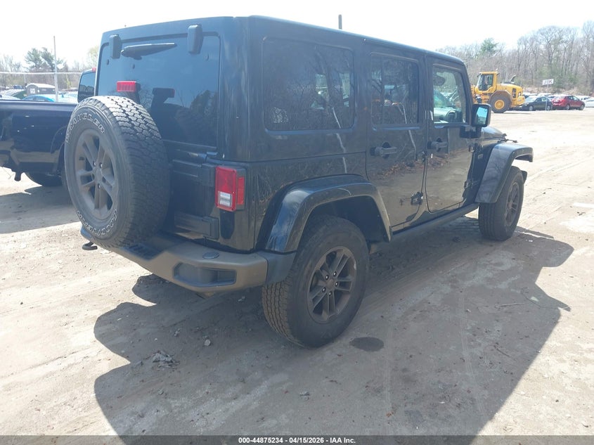 2016 Jeep Wrangler Unlimited 75Th Anniversary VIN: 1C4BJWEG5GL251216 Lot: 44875234