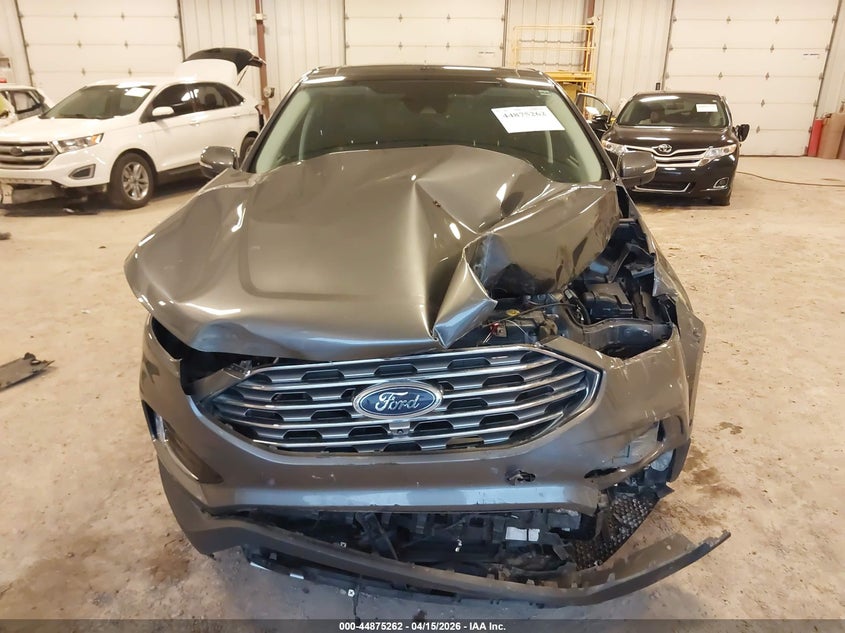 2021 Ford Edge 2.0 Titanium grey Lot 111044875262 Vin 2FMPK4K92MBA35442