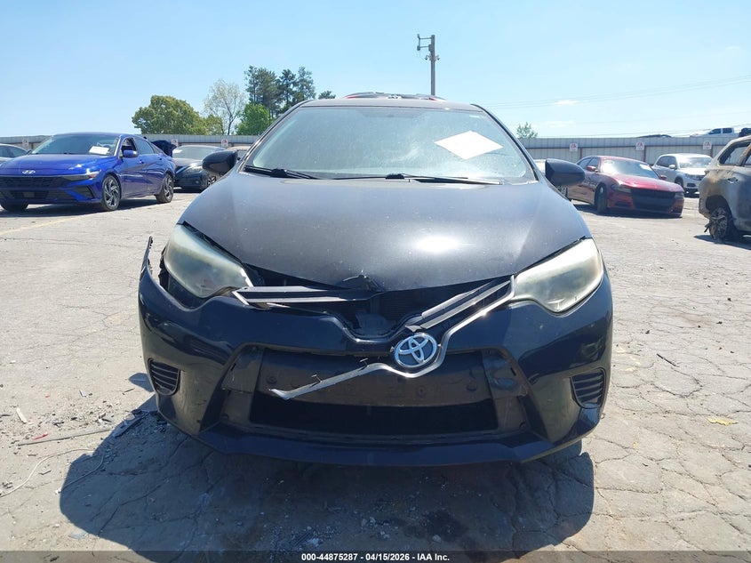 2016 Toyota Corolla Le VIN: 2T1BURHE3GC517682 Lot: 44875287