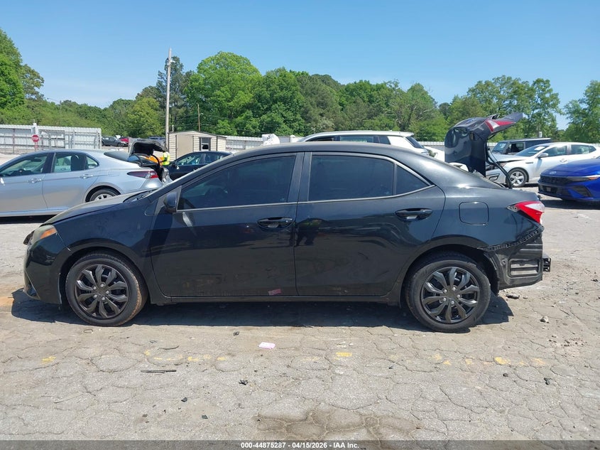 2016 Toyota Corolla Le VIN: 2T1BURHE3GC517682 Lot: 44875287